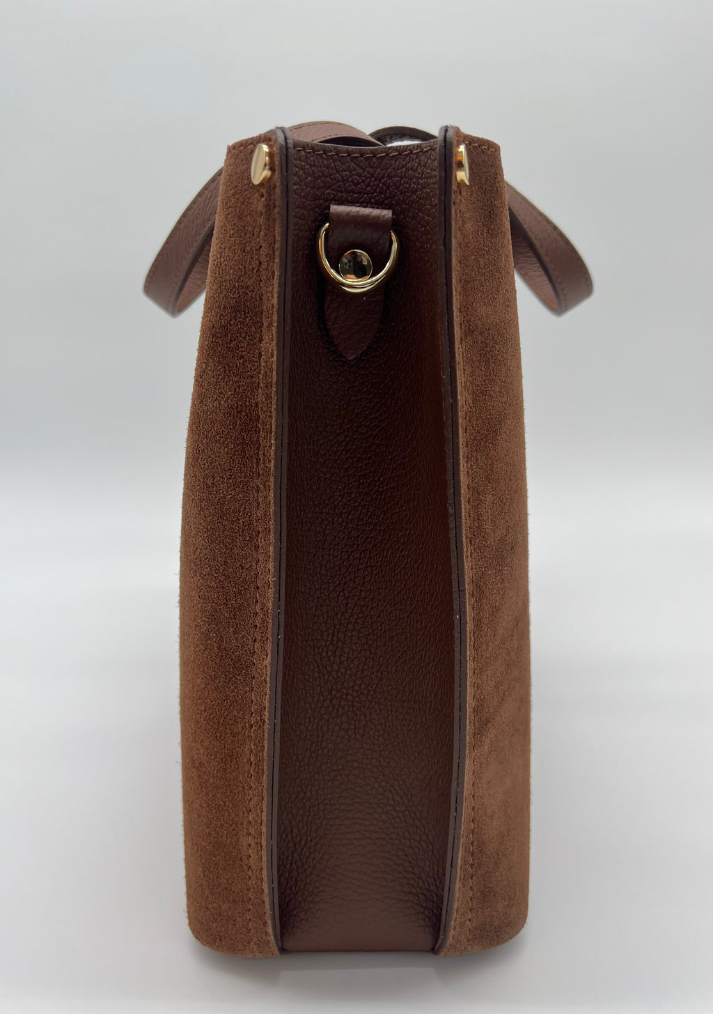 The Mia Suede Leather Tote Handbag